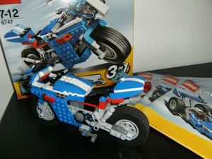 Lego Creator 6747 Motorrad - gebraucht Dresden